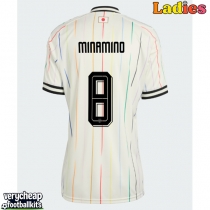 Japan Takumi Minamino #8 Replica Away Shirt Ladies World Cup 2026 Short Sleeve